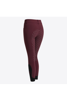Shop Cavalleria Toscana Bordeaux High-Waisted American Riding Breeches | Full Grip & Comfort Shop Cavalleria Toscana Bordeaux High-Waisted American Riding Breeches | Full Grip & Comfort