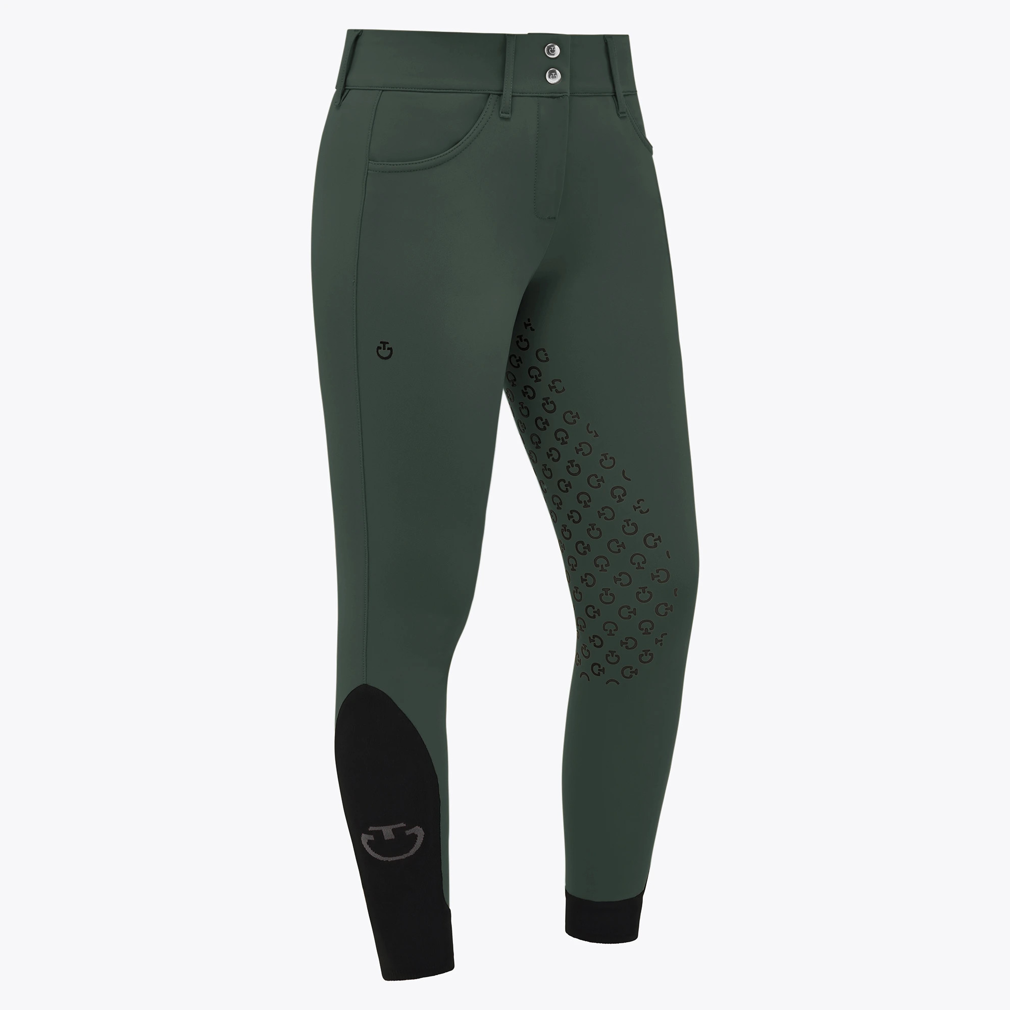 Cavalleria Toscana American Dames Rijbroek Full Grip | Jungle Green Cavalleria Toscana American Dames Rijbroek Full Grip | Jungle Green