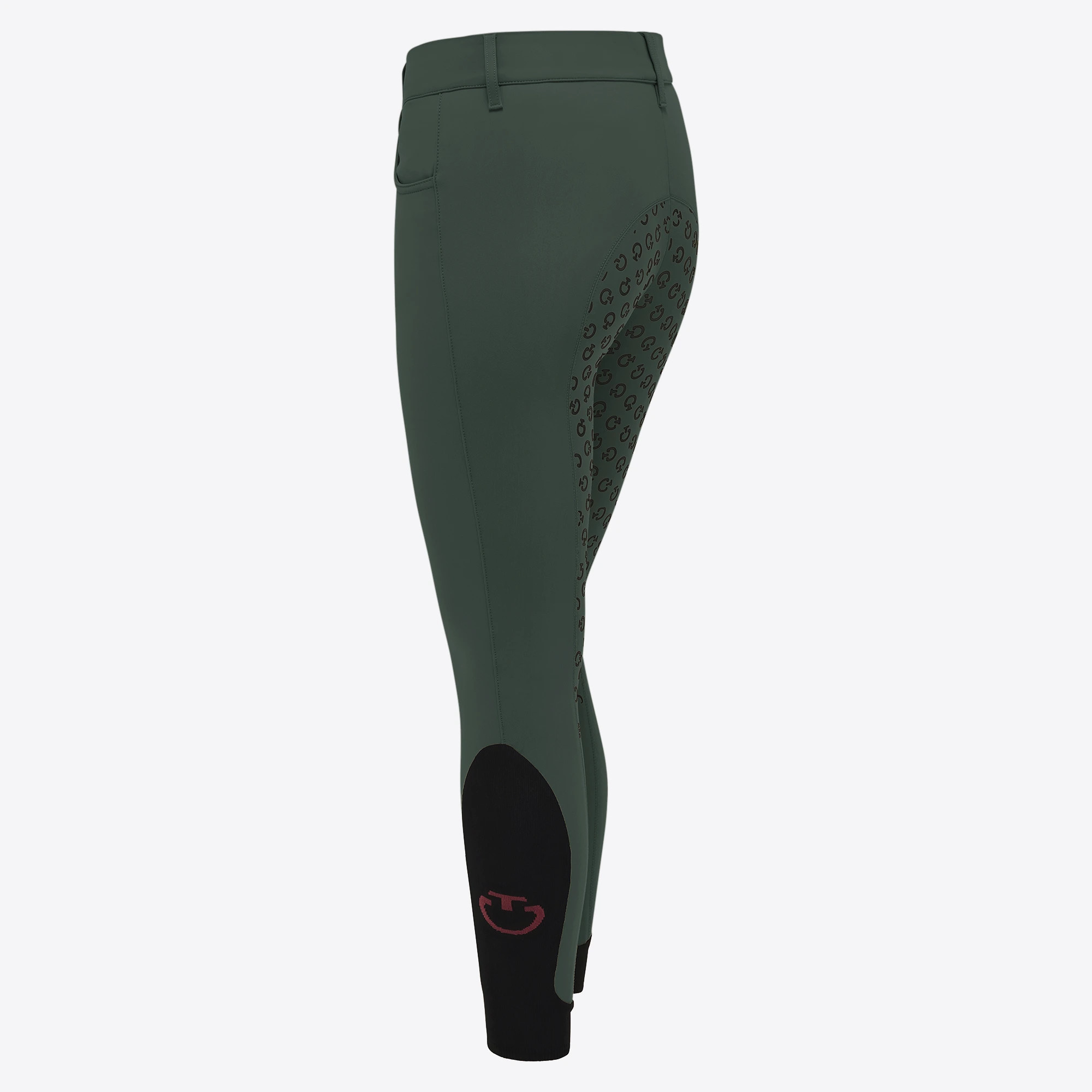 Bestel Cavalleria Toscana Jungle Green High-Waisted American Rijbroek | Stijlvol Bestel Cavalleria Toscana Jungle Green High-Waisted American Rijbroek | Stijlvol