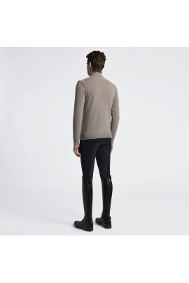 Cavalleria Toscana Half Zip Wool Sweater Walnut Shade | Men | Shop Now Cavalleria Toscana Half Zip Wool Sweater Walnut Shade | Men | Shop Now