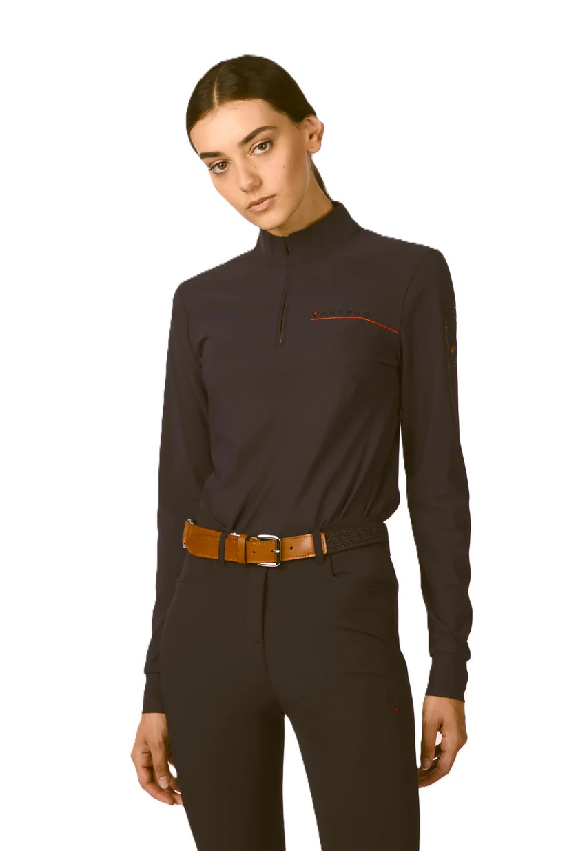 Vestrum LAB Sheratan Dames Trainingsshirt | Zwart Vestrum LAB Sheratan Dames Trainingsshirt | Zwart