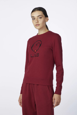 Vestrum LAB Sirrah Dames Sweater | Ruby Red