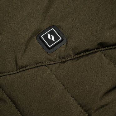 Back on Track Heated Ladies Vest Etna | Olive Green Back on Track Heated Ladies Vest Etna | Olive Green