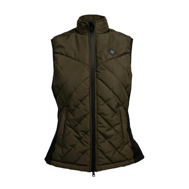 Back on Track Heated Ladies Vest Etna | Olive Green Back on Track Heated Ladies Vest Etna | Olive Green