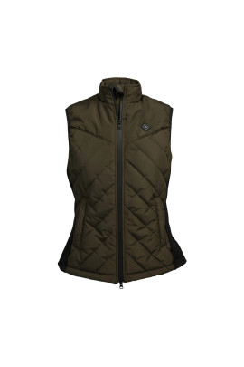 Back on Track Heated Ladies Vest Etna | Olive Green Back on Track Heated Ladies Vest Etna | Olive Green