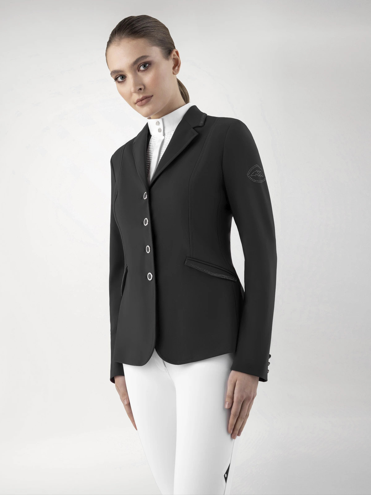 Equiline Gompet Women's Competition Jacket | Black Equiline Gompet Women's Competition Jacket | Black
