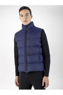Equiline Cilgek Men's Padded Vest | Navy Peony
