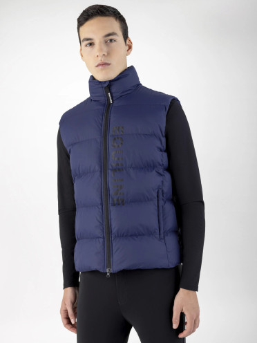 Equiline Cilgek Mannen Bodywarmer | Navy Peony Equiline Cilgek Mannen Bodywarmer | Navy Peony