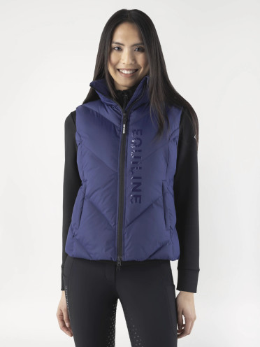 Equiline Cilet Women's Padded Gilet | Navy Peony Equiline Cilet Women's Padded Gilet | Navy Peony