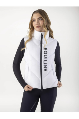 Equiline Cilet Dames Bodywarmer | Wit