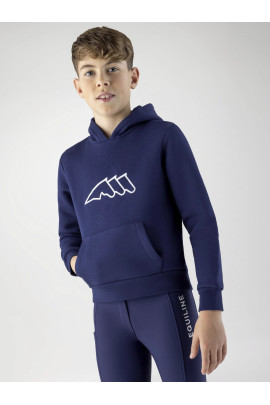 Equiline Capuc Boys Sweatshirt | Navy Peony