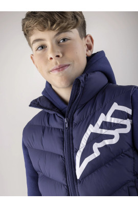 Equiline Cerk Boys Padded Gilet | Navy Peony Equiline Cerk Boys Padded Gilet | Navy Peony