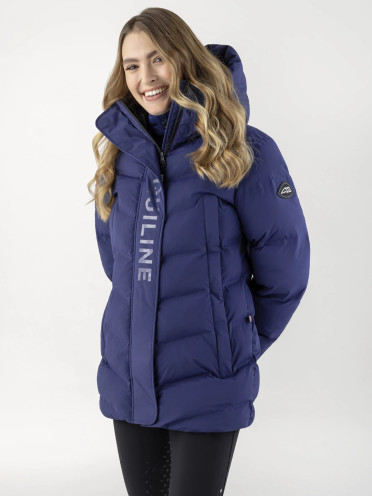 Equiline Cextra Dames Jas Winter | Navy Peony Equiline Cextra Dames Jas Winter | Navy Peony