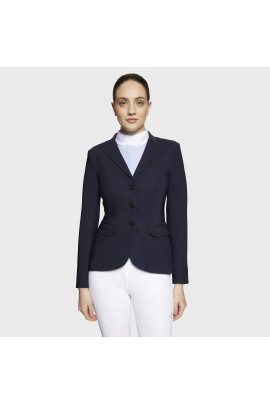 Samshield Victory Flower Crystal Tall Women's Competition Jacket| Navy