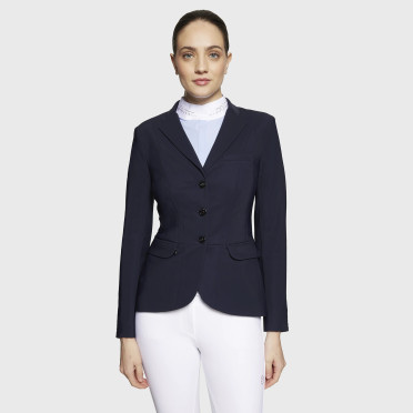 Samshield Victory Flower Crystal Tall Dames Wedstrijdjasje| Navy Samshield Victory Flower Crystal Tall Dames Wedstrijdjasje| Navy