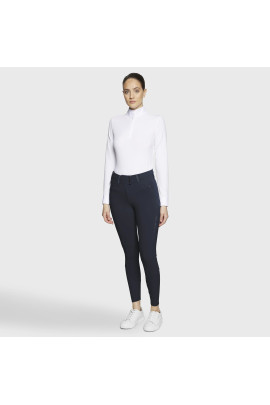 Samshield Claranova Full Grip Dames Rijbroek | Navy