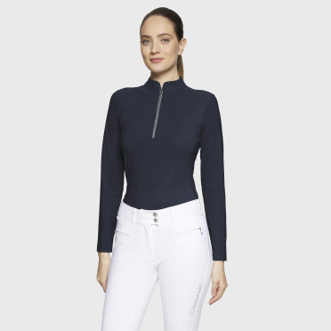 Samshield Brunella Women's Training Shirt | Navy Samshield Brunella Women's Training Shirt | Navy