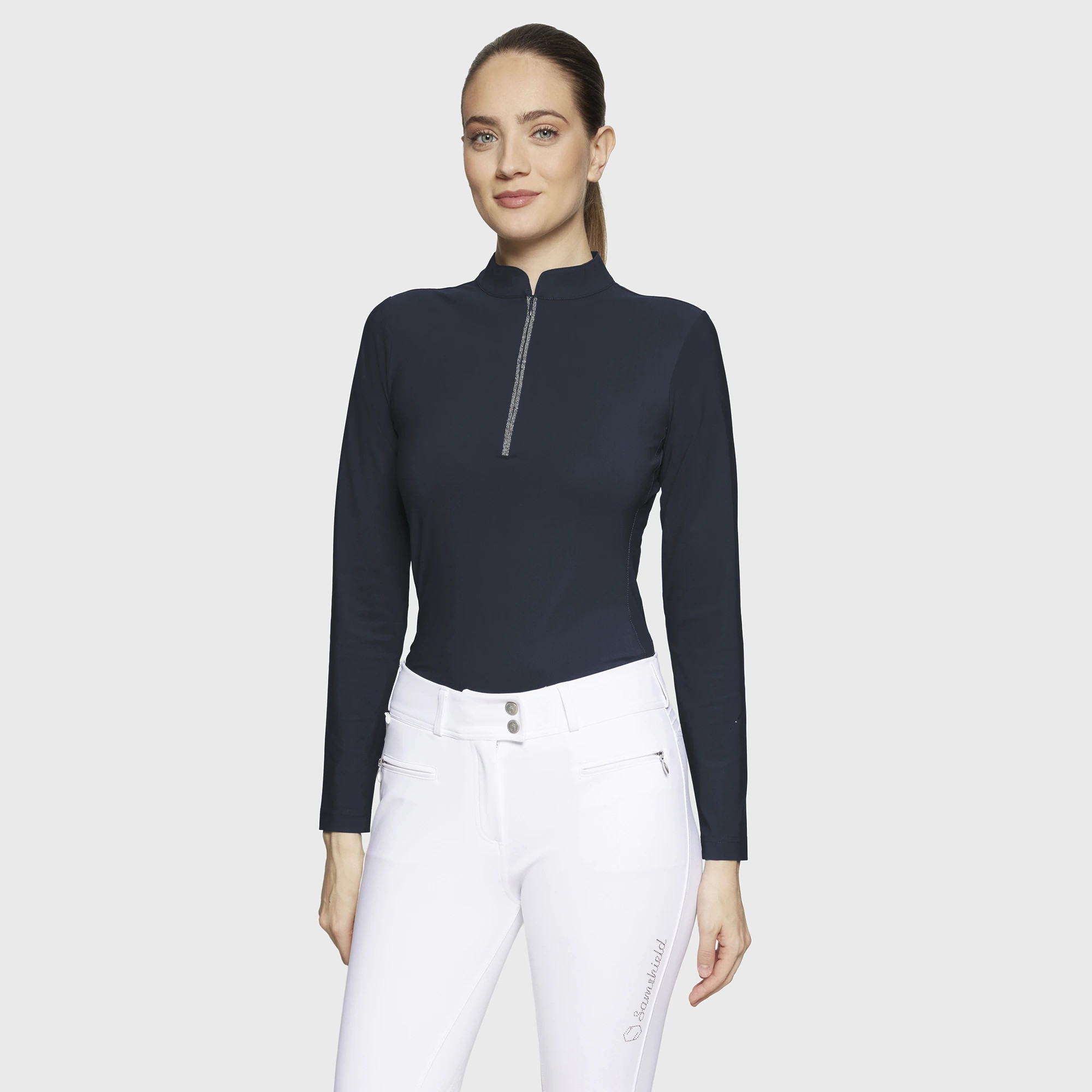 Samshield Brunella Women's Training Shirt | Navy Samshield Brunella Women's Training Shirt | Navy