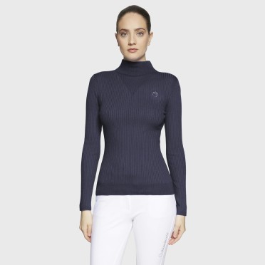 Samshield Lidia Classic Dames Pullover | Navy Samshield Lidia Classic Dames Pullover | Navy