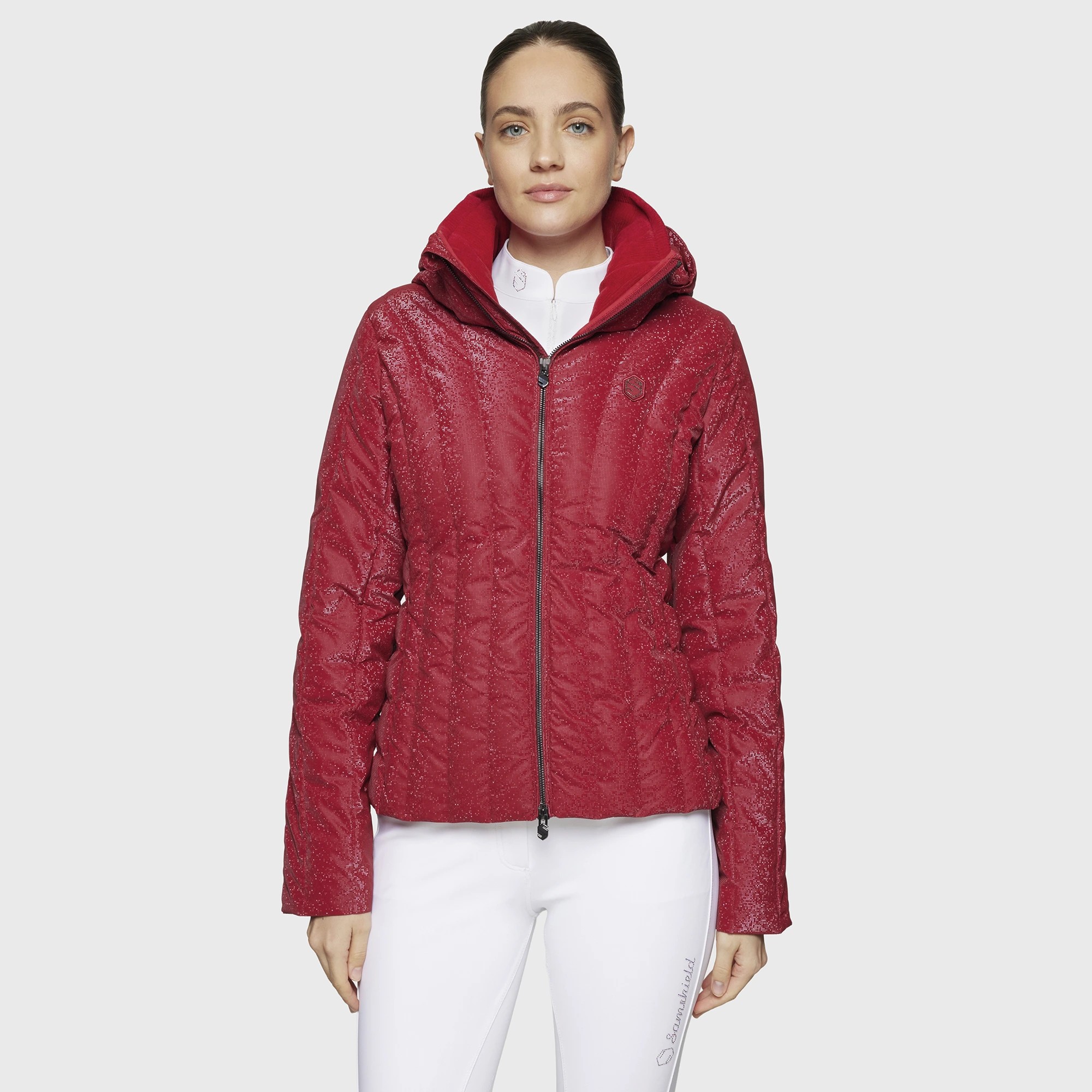Samshield Courchevel Ice Dames Puffer Jas | Raspberry Samshield Courchevel Ice Dames Puffer Jas | Raspberry