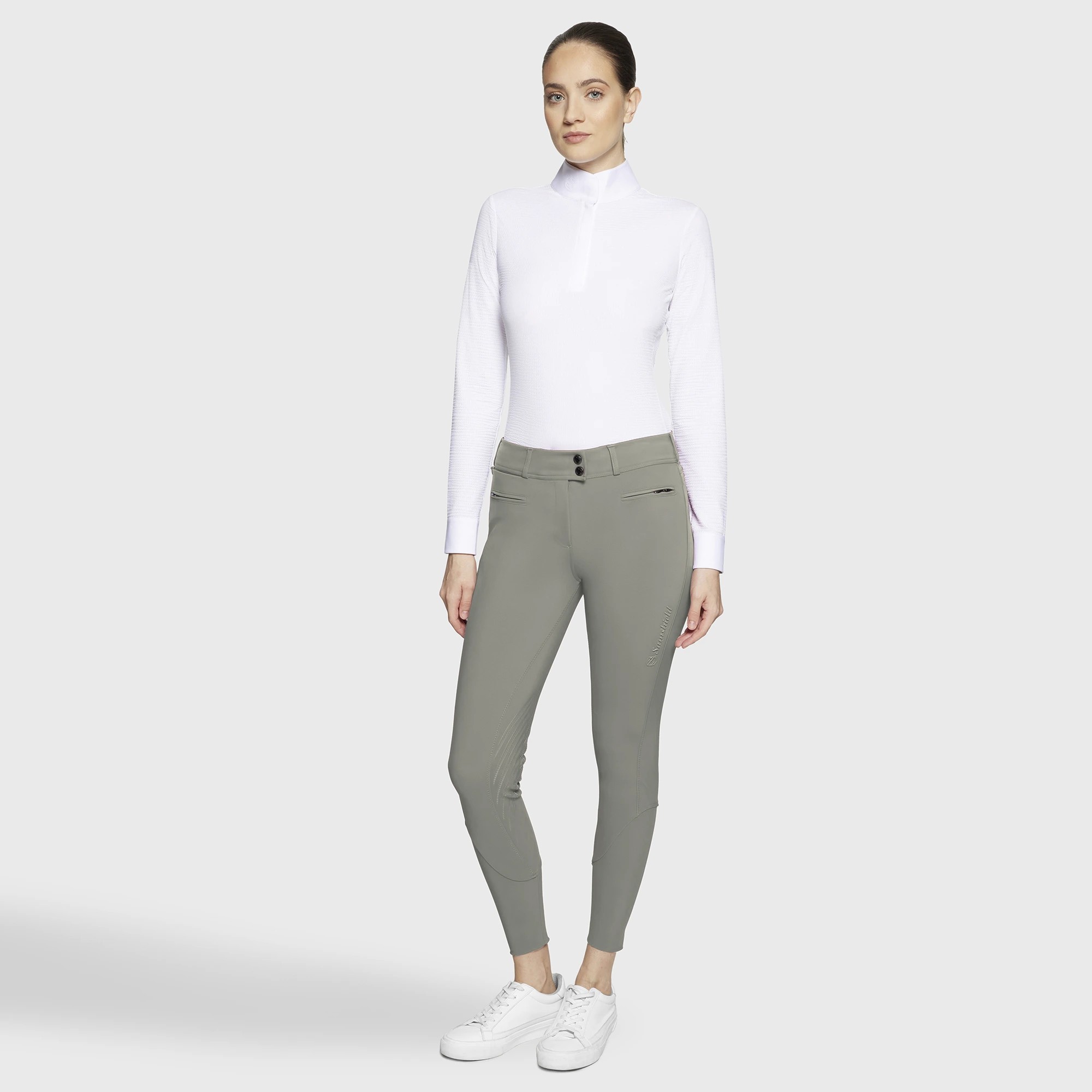 Samshield Chloe Full Grip Women's Riding Breeches | Sauge