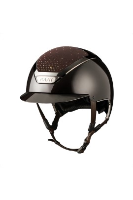 KASK Dogma Cap Pure Shine Passage Greige | Espresso Bruin