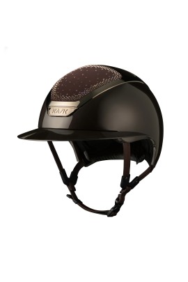 KASK Star Lady Cap Pure Shine In-Out Greige | Espresso Bruin