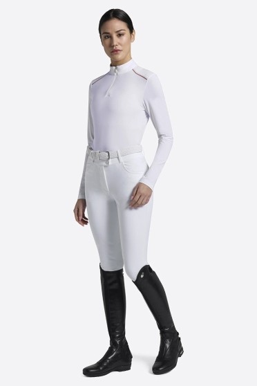 RG Italy Women's Jersey Wedstrijdshirt Perforated Inserts | Wit RG Italy Women's Jersey Wedstrijdshirt Perforated Inserts | Wit