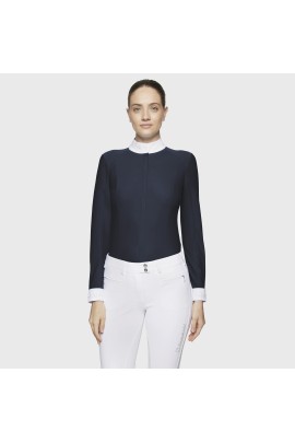Samshield Aline Crystal Women's Competition Shirt | Navy