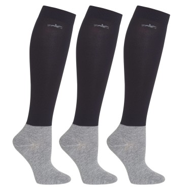 Schockemöhle Sports Sokken Unisex 3 Pak | Navy Schockemöhle Sports Sokken Unisex 3 Pak | Navy
