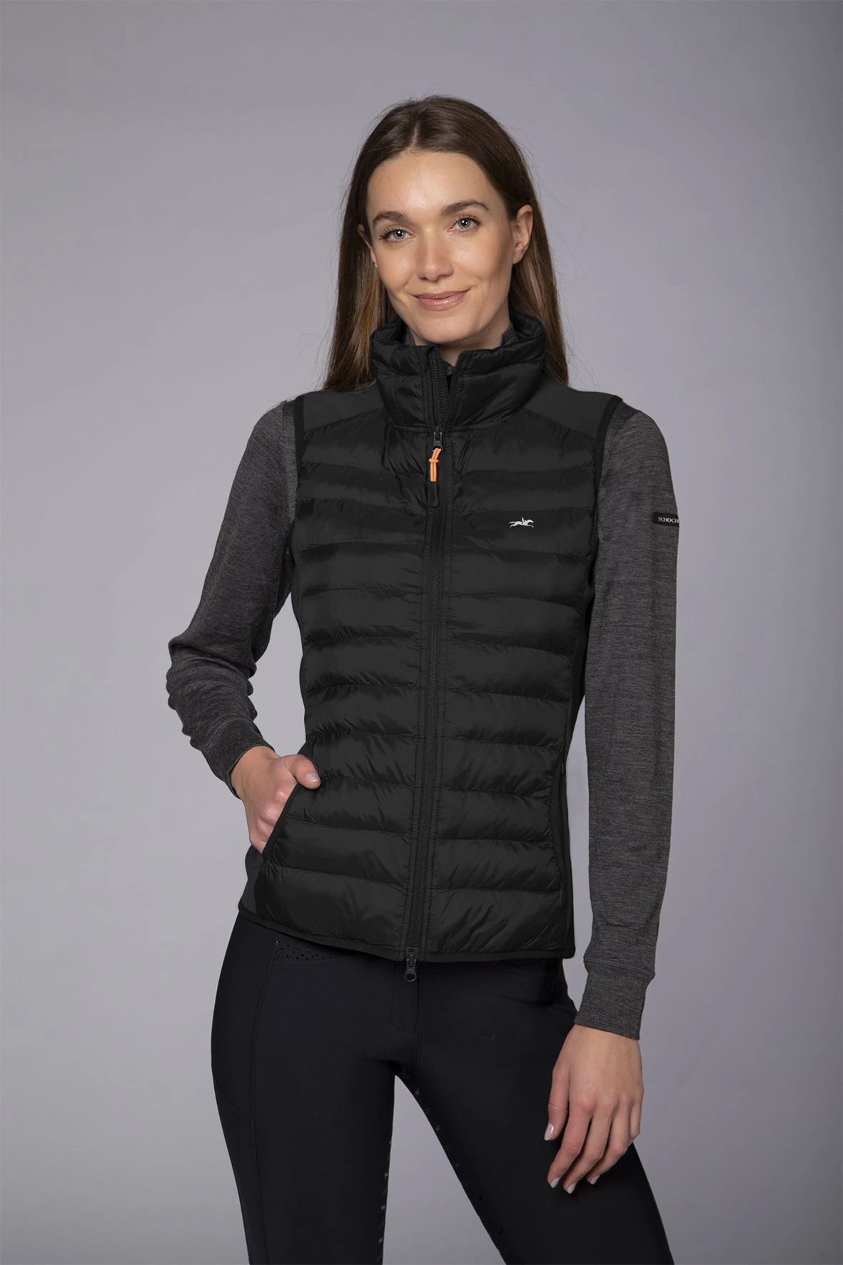 Schockemöhle Sports Fenna Women's Vest | Graphite Schockemöhle Sports Fenna Women's Vest | Graphite