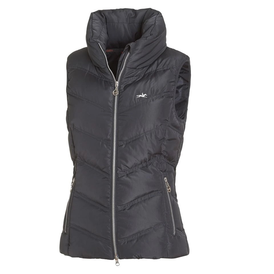 Schockemöhle Sports Marleen Dames Bodywarmer | Graphite Schockemöhle Sports Marleen Dames Bodywarmer | Graphite