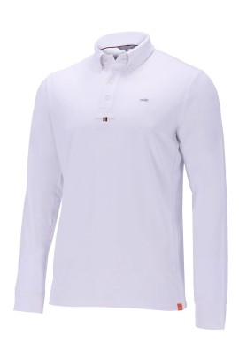 Schockemöhle Sports Milow Men's Competition Shirt LS | White