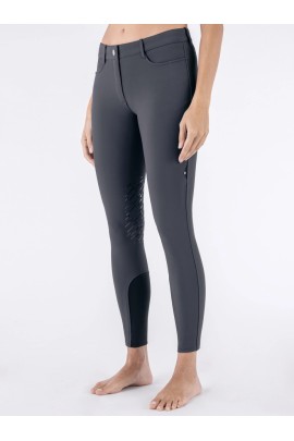 Equiline Women's Riding Breeches Cornek Knee Grip | Grey
