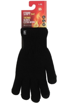 Stapp Heat Thinsulate Unisex Handschoenen | Zwart