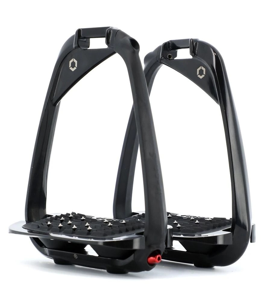 Flex-On Iron-S Safety Stirrups | Black Flex-On Iron-S Safety Stirrups | Black