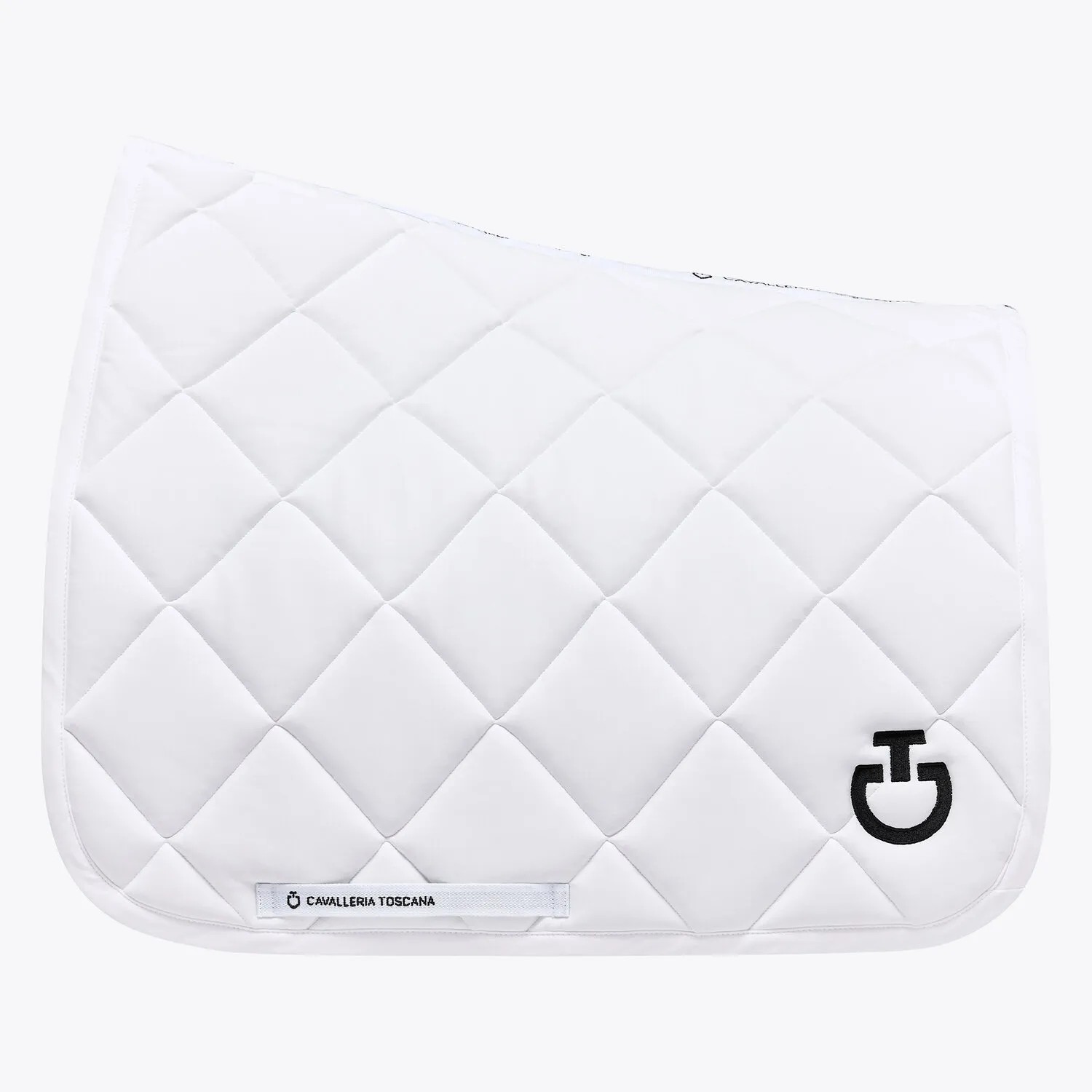 Diamond Quilted Jersey Spring Sjabrak Pad Wit Cavalleria Toscana Diamond Quilted Jersey Spring Sjabrak Pad Wit Cavalleria Toscana