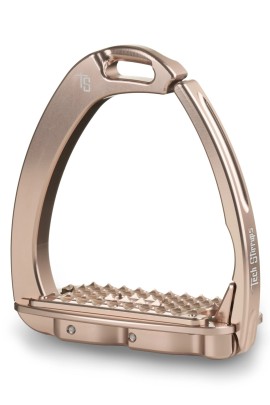 Tech Stirrups Venice Dressage Sloped Safety Stirrups | Rosegold