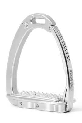 Tech Stirrups Venice Dressage Sloped Veiligheidsbeugels | Silver