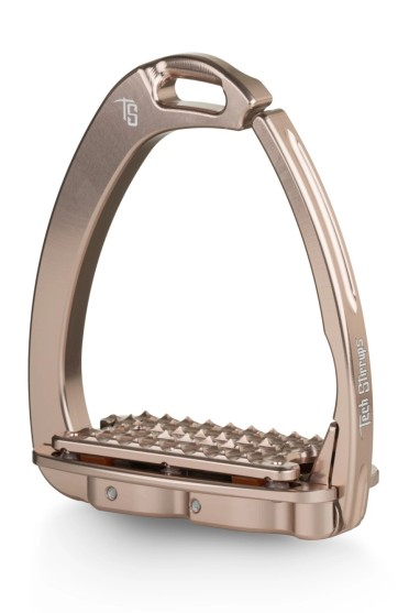 Tech Stirrups Venice Dressage Plus Safety Stirrups | Rosegold Tech Stirrups Venice Dressage Plus Safety Stirrups | Rosegold