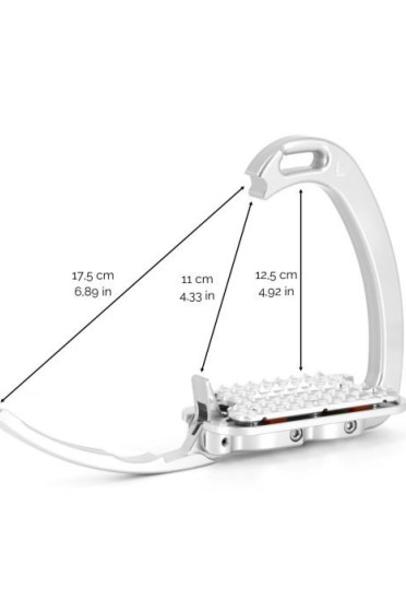 Tech Stirrups Venice Dressage Plus Veiligheidsstijgbeugels | Swarovski Tech Stirrups Venice Dressage Plus Veiligheidsstijgbeugels | Swarovski