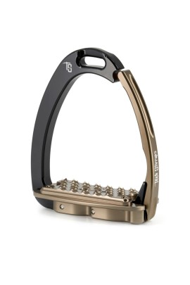Tech Stirrups Venice EVO Sloped Veiligheidsbeugels | Black - Brown