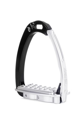 Tech Stirrups Venice EVO Sloped Veiligheidsbeugels | Black - Silver