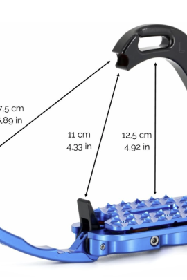 Tech Stirrups Venice EVO Sloped Veiligheidsstijgbeugels | Veilig & stijlvol Tech Stirrups Venice EVO Sloped Veiligheidsstijgbeugels | Veilig & stijlvol