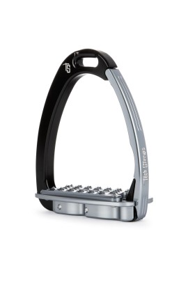 Tech Stirrups Venice EVO Sloped Safety Stirrups | Black - Titanium