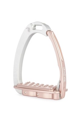 Tech Stirrups Venice EVO Sloped Veiligheidsbeugels | Silver - Rosegold