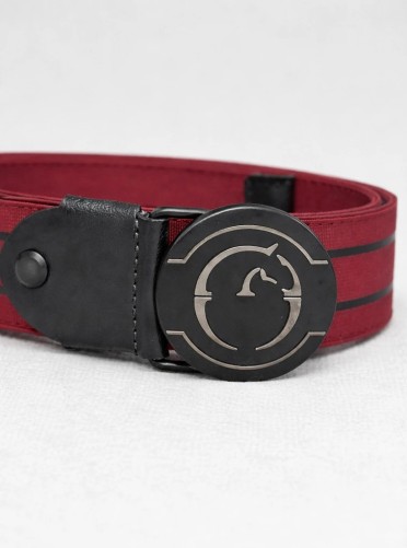 Vestrum Riem Gressan Unisex - Burgundy/Zwart Vestrum Riem Gressan Unisex - Burgundy/Zwart