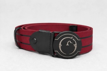 Vestrum Riem Gressan Unisex - Burgundy/Zwart Vestrum Riem Gressan Unisex - Burgundy/Zwart