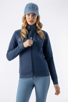 Equiline Enras dames vest full zip Dark Denim | Bestel online Equiline Enras dames vest full zip Dark Denim | Bestel online