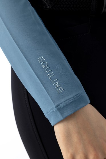 Equiline Edison women’s second skin shirt Provincial Blue | Shop now Equiline Edison women’s second skin shirt Provincial Blue | Shop now